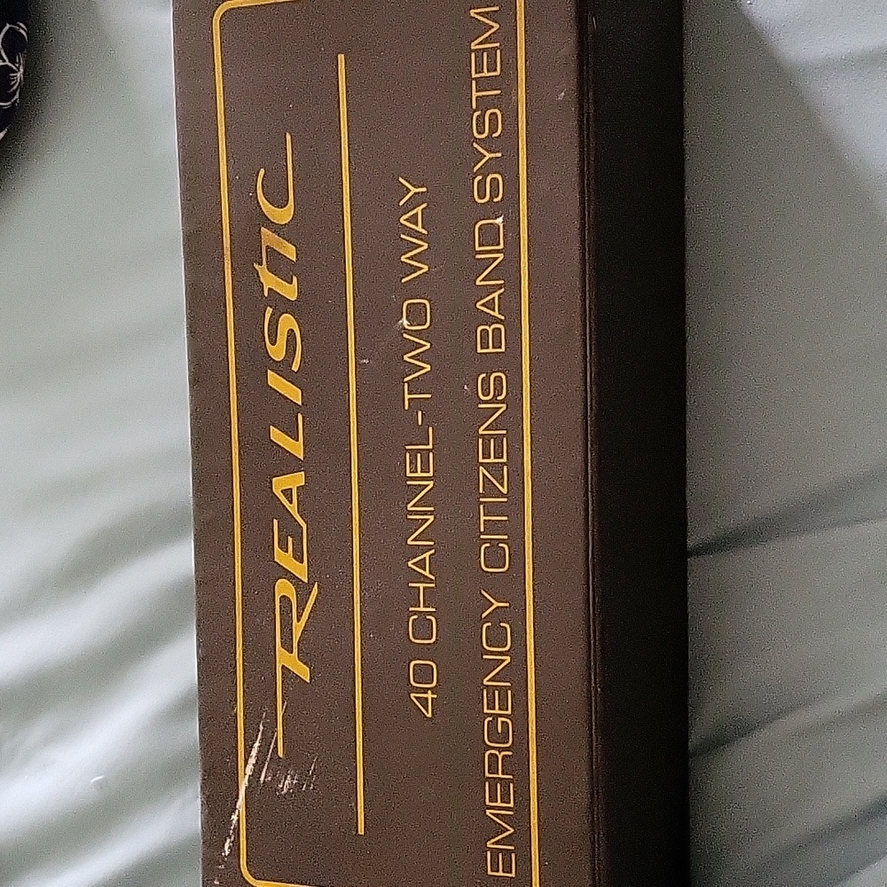 Realistic 2 way radio